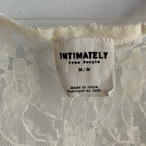 Free people intimately lace tank. - Picture 3 of 5